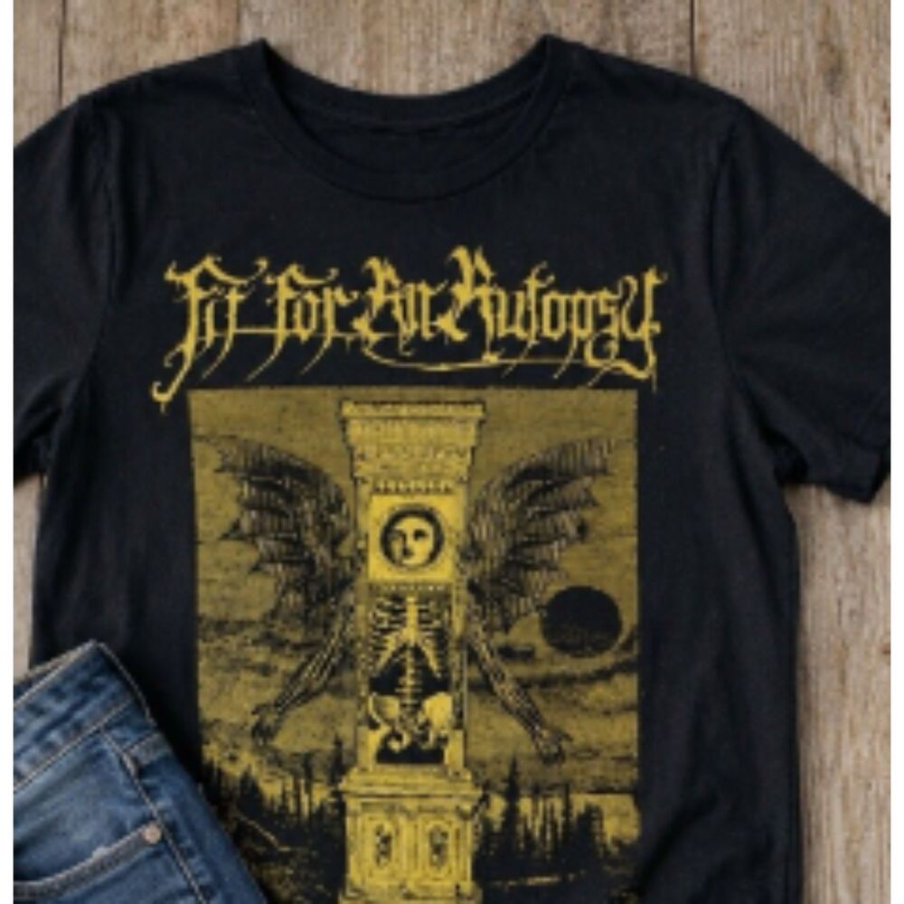 Fit For An Autopsy November 2022 Rock Metal Tour T-Shirt Men’s Sz Medium